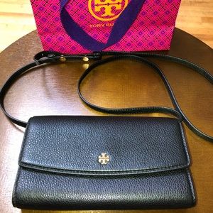 Tory Burch Robinson Mini Wallet Crossbody